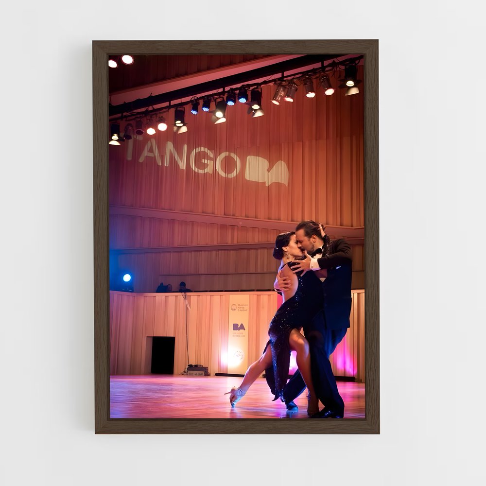 Poster Tango salon – affiche Danse (vue 5)